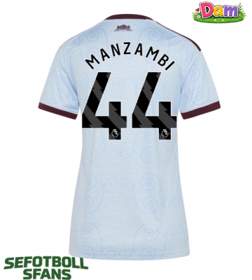 Aston Villa Johan Manzambi #44 Tredje Tröja Kvinnor 2026-27 Kortärmad